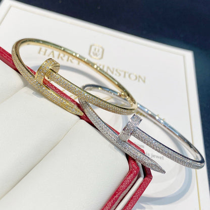 [⭐Seralia]JUSTE BRACELET 3.5MM ALL DIAMONDS