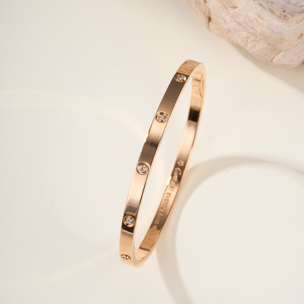 [⭐Seralia]LOVE BRACELET 3.65MM 10 DIAMONDS
