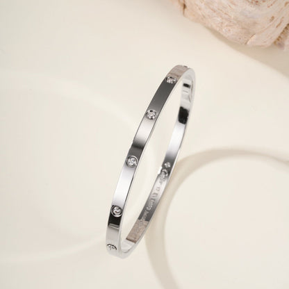 [⭐Seralia]LOVE BRACELET 3.65MM 10 DIAMONDS
