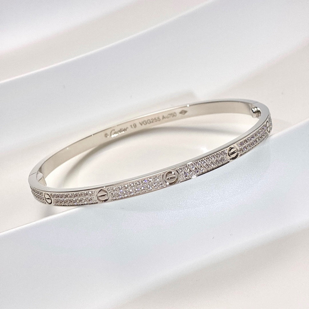 [⭐Seralia]LOVE BRACELET 3.65MM DIAMOND-PAVED