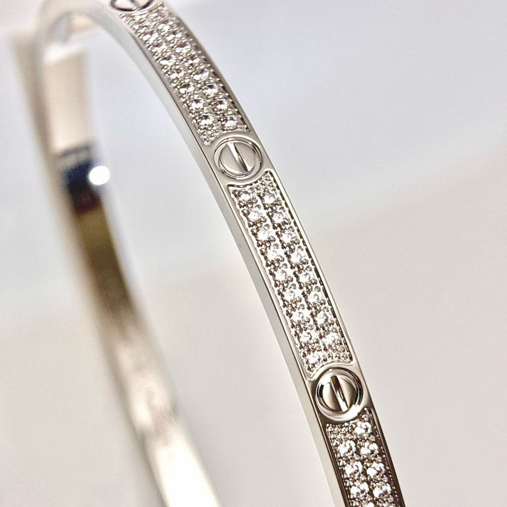 [⭐Seralia]LOVE BRACELET 3.65MM DIAMOND-PAVED