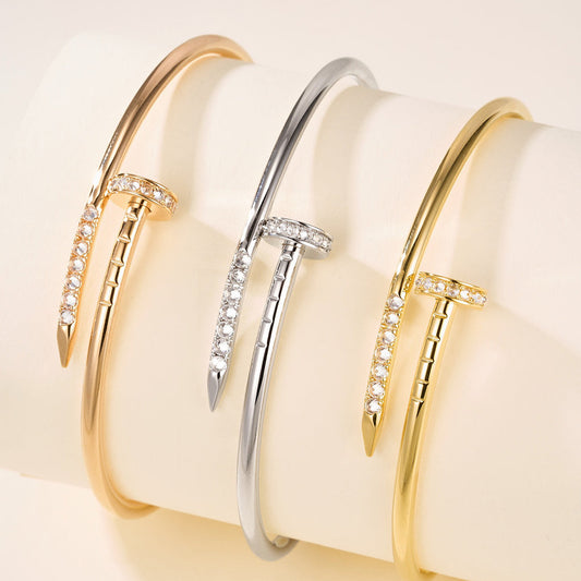 [⭐Seralia]JUSTE BRACELET 2.5MM DIAMONDS