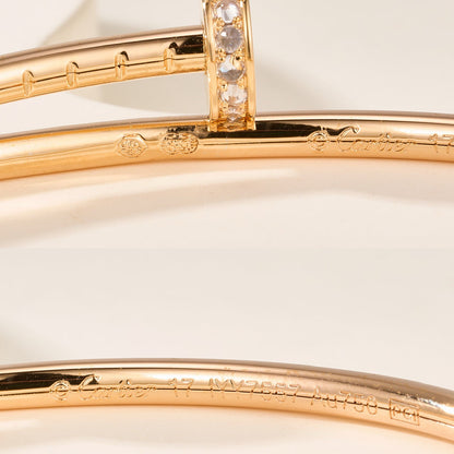 [⭐Seralia]JUSTE BRACELET 2.5MM DIAMONDS