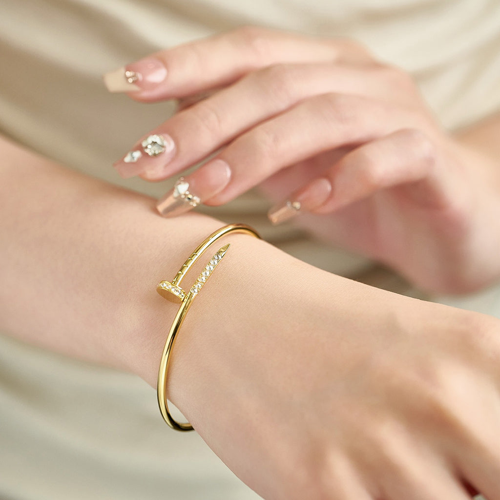 [⭐Seralia]JUSTE BRACELET 2.5MM DIAMONDS