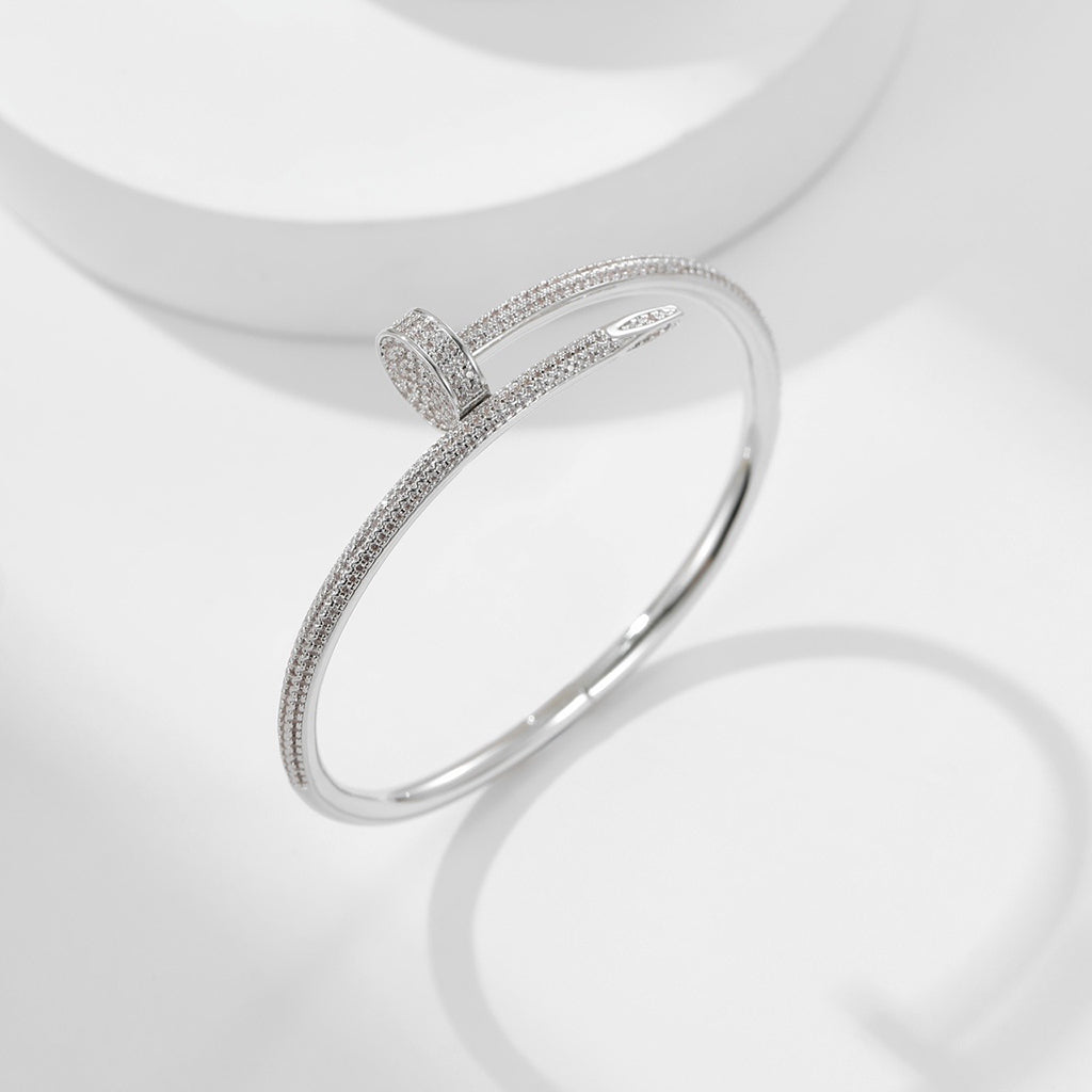 [⭐Seralia]JUSTE BRACELET 3.5MM ALL DIAMONDS