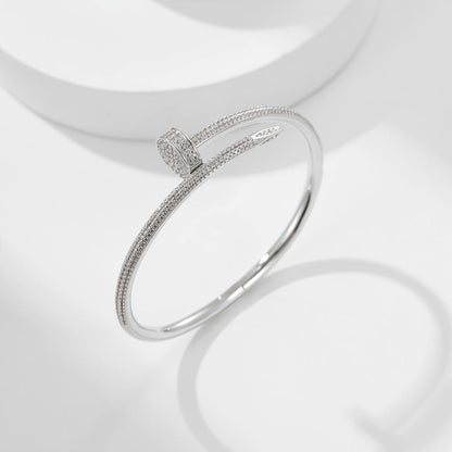 [⭐Seralia]JUSTE BRACELET 3.5MM ALL DIAMONDS