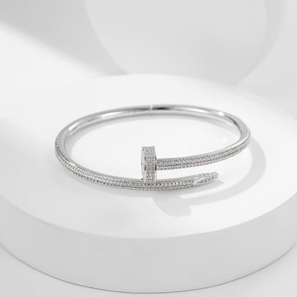 [⭐Seralia]JUSTE BRACELET 3.5MM ALL DIAMONDS