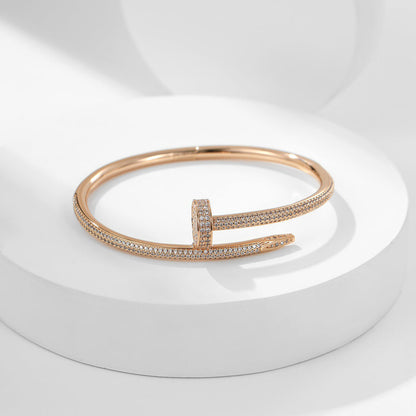 [⭐Seralia]JUSTE BRACELET 3.5MM ALL DIAMONDS