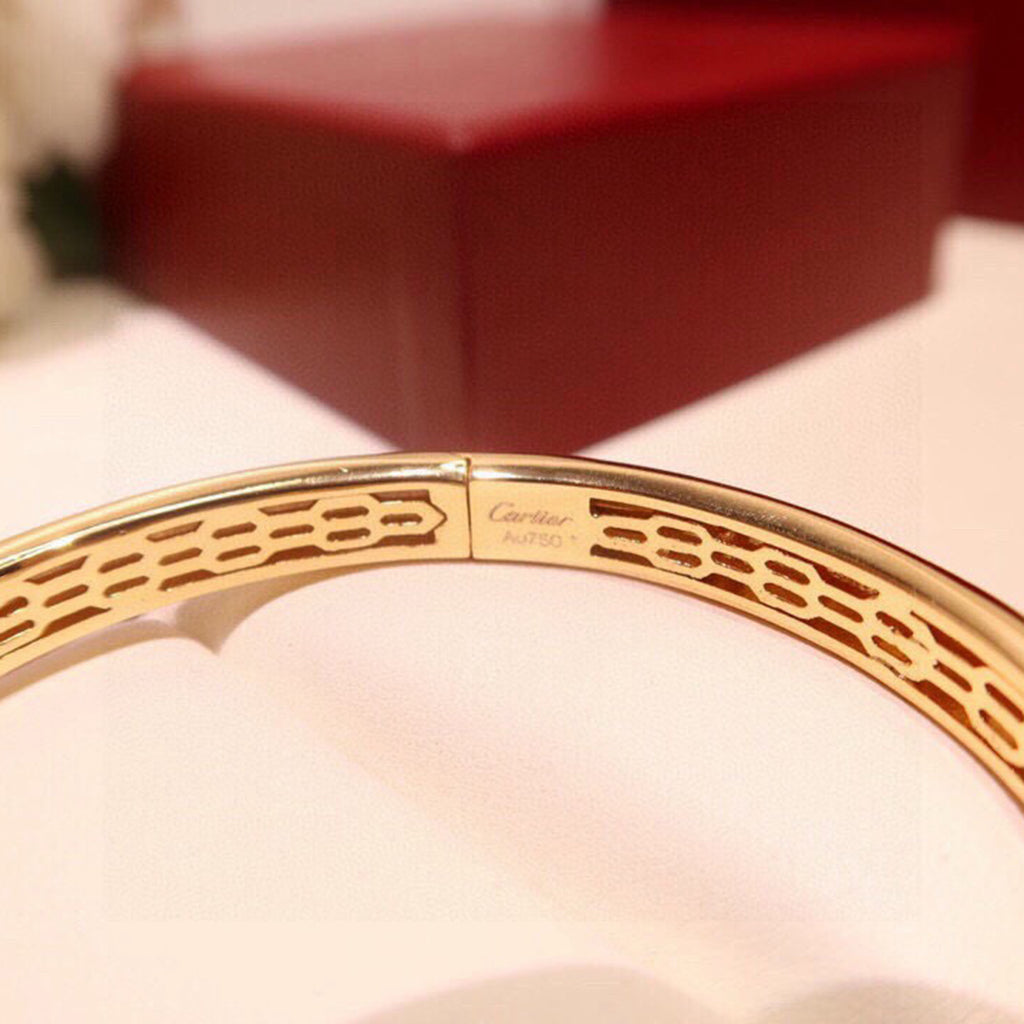 [⭐Seralia]PANTHERE BIG BRACELET DIAMONDS