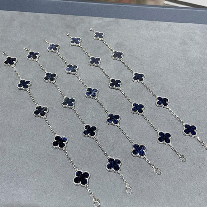 [⭐Seralia]CLOVER 5 MOTIF PIETERSITE BRACELET COLLECTION