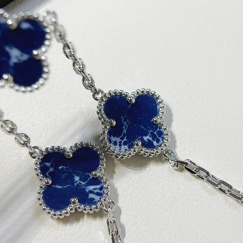 [⭐Seralia]CLOVER 5 MOTIF PIETERSITE BRACELET COLLECTION