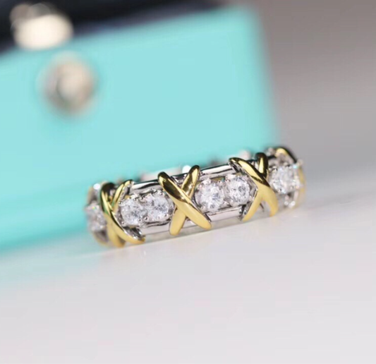 [⭐Seralia jewelrys]Classic Gold Diamond Ring