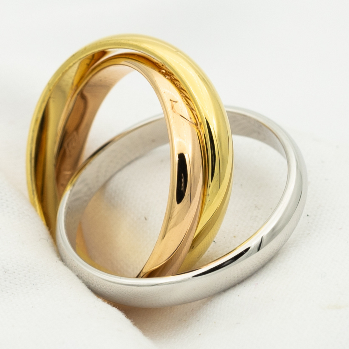 [⭐Seralia Jewelry]TRINITY RING GOLD PINK GOLD SILVER