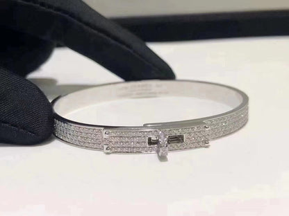 [⭐Seralia]HM KELLY BRACELET IN SILVER AND FULL PAVE DIAMOND