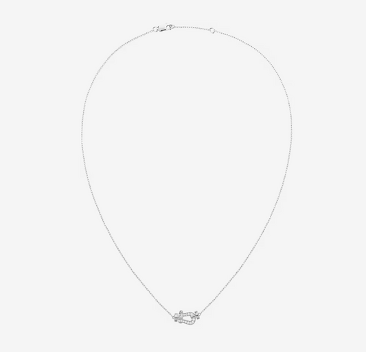 [⭐Seralia]FORCE 10 DIAMOND SILVER NECKLACE MINI MODEL