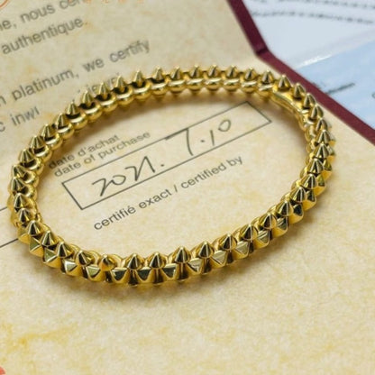[⭐Seralia]CLASH GOLD BRACELET
