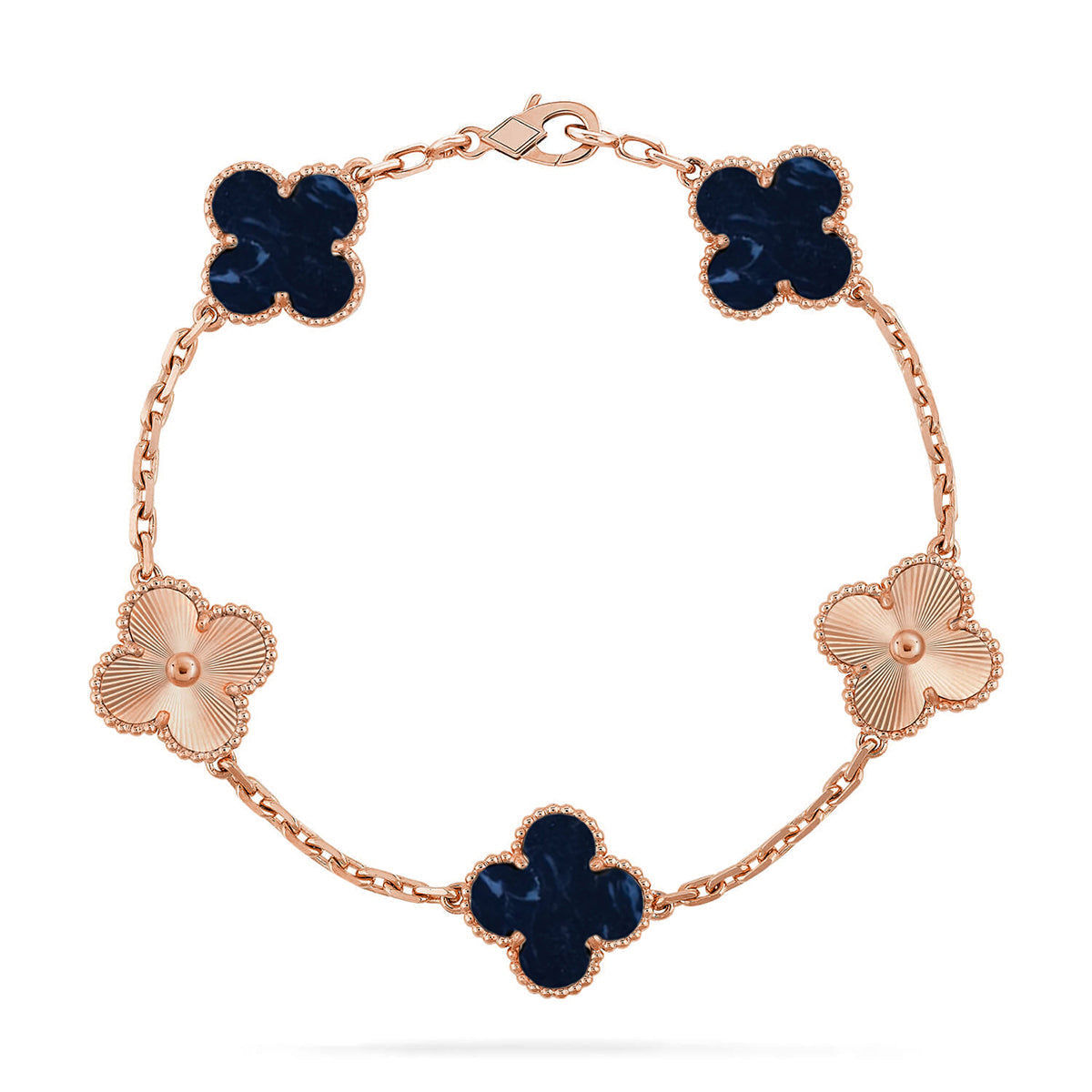 [⭐Seralia]CLOVER 5 MOTIF PIETERSITE BRACELET COLLECTION