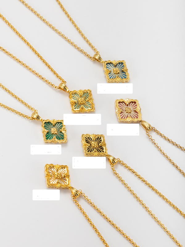 [⭐Seralia] B.C.L SMALL SIZE  ENAMEL NECKLACE（Various colors)