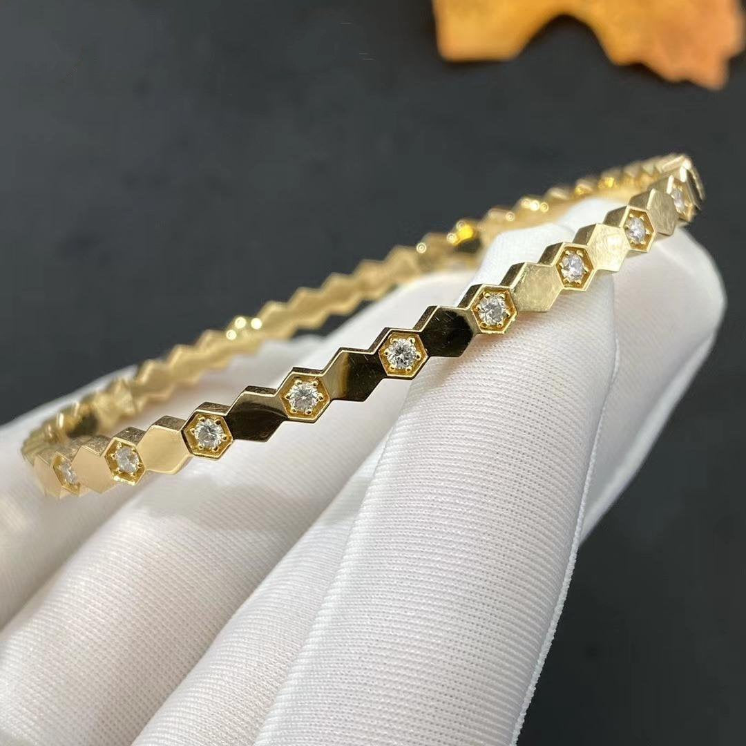 [⭐Seralia]BEE LOVE GOLD DIAMOND BRACELET
