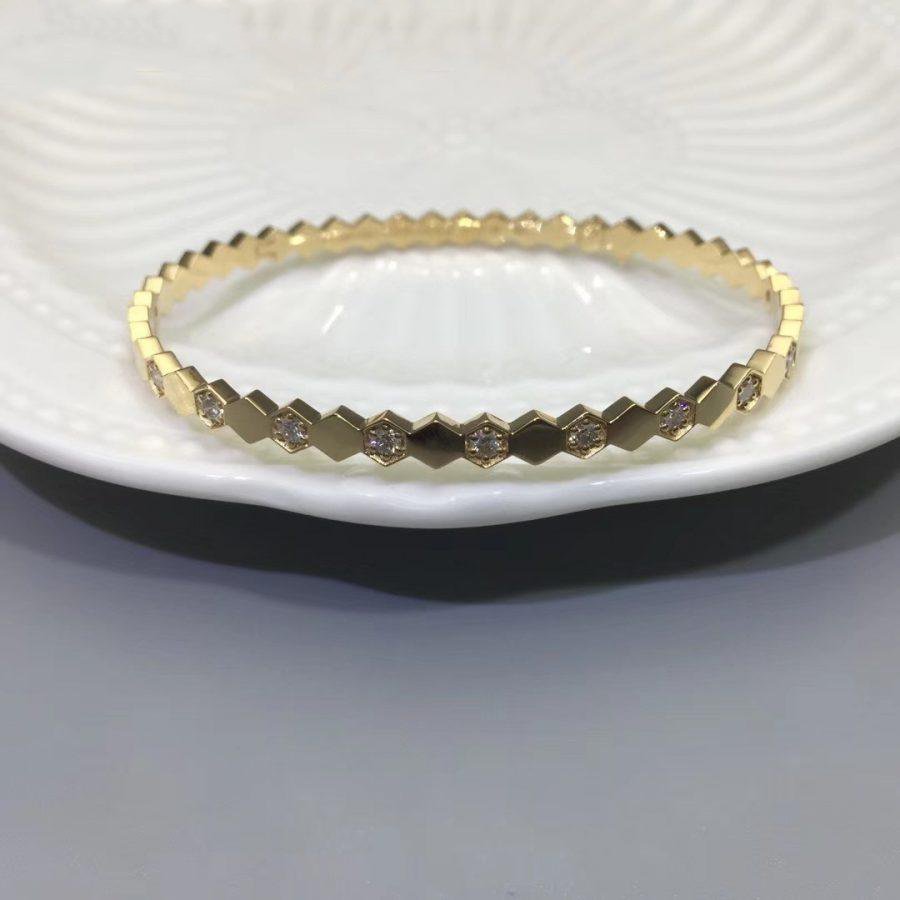 [⭐Seralia]BEE LOVE GOLD DIAMOND BRACELET