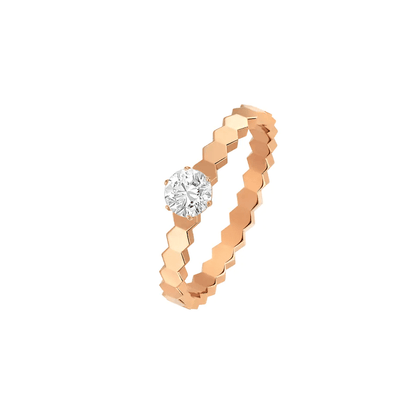 [⭐Seralia]BEE LOVE RING PINK GOLD 1 DIAMOND