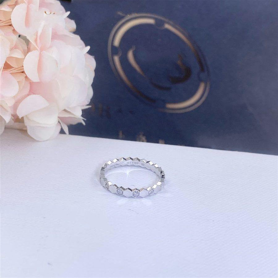 [⭐Seralia]BEE LOVE RING SILVER DIAMOND