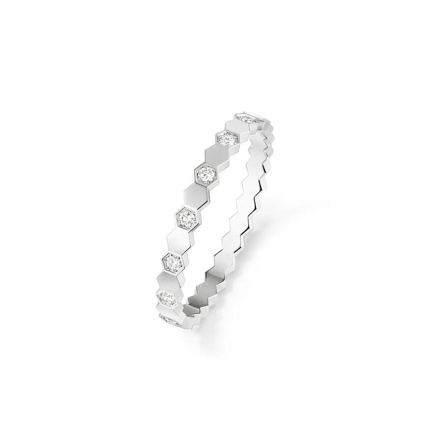 [⭐Seralia]BEE LOVE RING SILVER DIAMOND