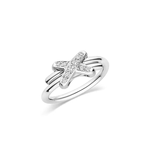 [⭐Seralia]JEUX DE SILVER DIAMOND RING