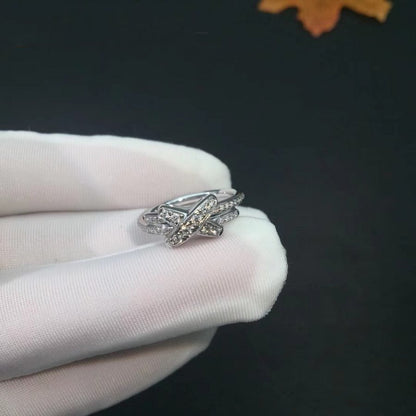[⭐Seralia]JEUX DE SILVER DIAMOND RING