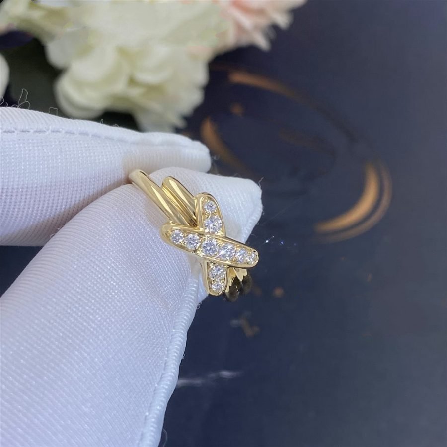 [⭐Seralia]JEUX DE GOLD DIAMOND RING