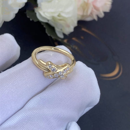 [⭐Seralia]JEUX DE GOLD DIAMOND RING
