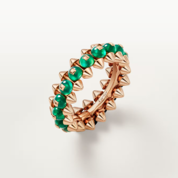 [⭐Seralia]CLASH ELEGANT ROSE GOLD RING FEATURING NATURAL AGATE
