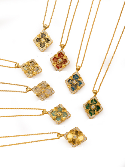 [⭐Seralia] B.C.L BIG SIZE  ENAMEL NECKLACE（Various colors）