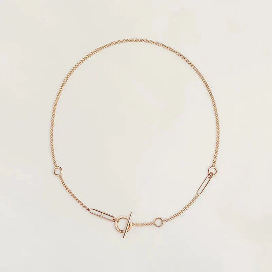 [⭐Seralia]HM STERLING CHAINE D'ANCRE HEART