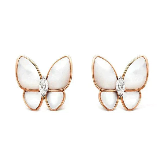 [⭐Seralia]BUTTERFLY MOP DIAMOND EARRINGS