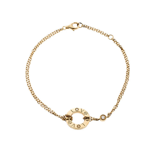 [⭐Seralia]LOVE BRACELET 2 DIAMOND