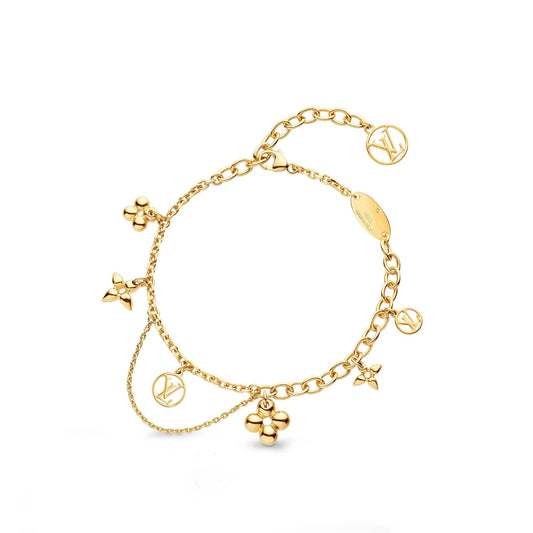 [⭐Seralia]BLOOMING PINK GOLD MOP BRACELET