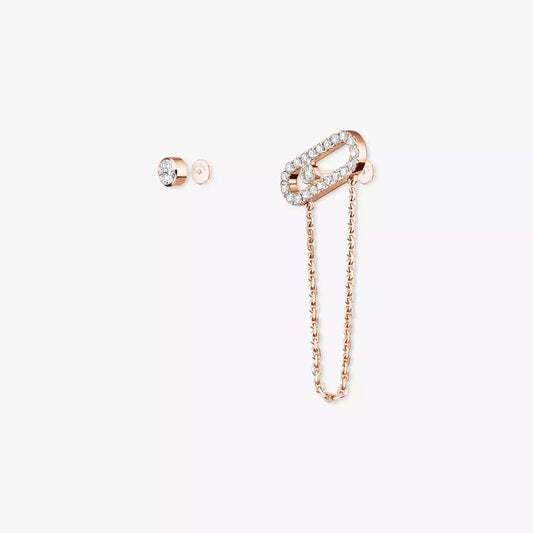 [⭐Seralia]Move Uno Diamond Earrings