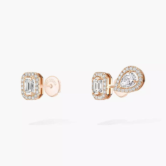 [⭐Seralia]Diamond Earrings 0,10ct My Twin 1+2