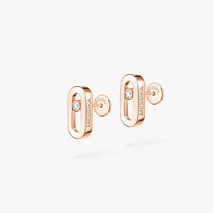 [⭐Seralia]Move Uno Diamond Stud Earrings