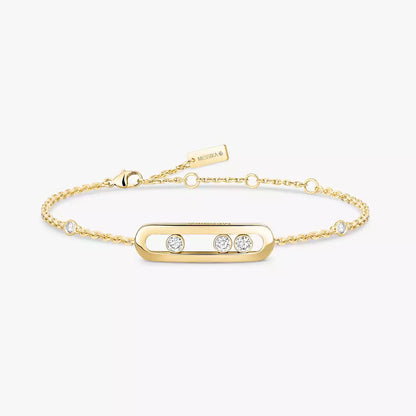 [⭐Seralia]Baby Move Diamond Bracelet