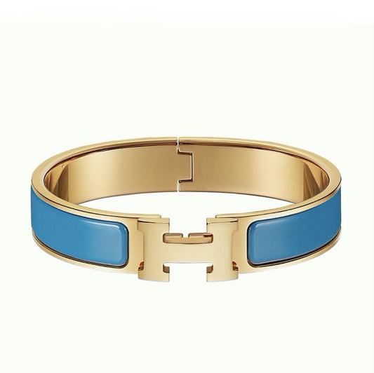[⭐Seralia]H BRACELET TURQUOISE 12MM