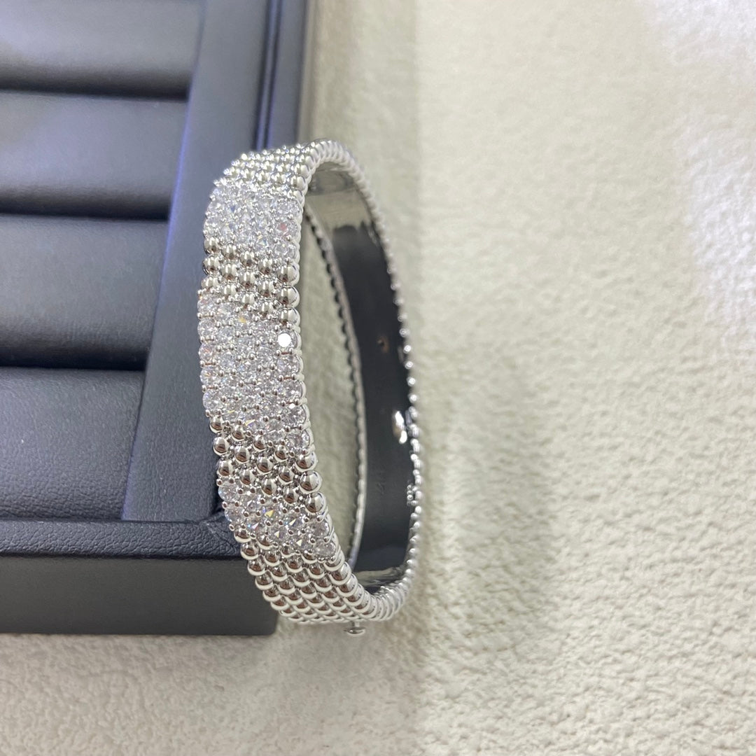 [⭐Seralia]  FIVE-ROW DIAMOND BRACELET