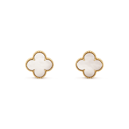 [⭐Seralia]CLOVER MINI GOLD EARRINGS