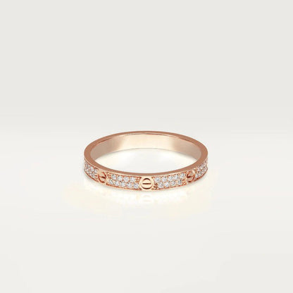 [⭐Seralia]LOVE RING 2.65MM DIAMOND