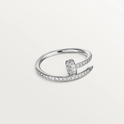 [⭐Seralia]JUSTE RING 1.8MM SILVER DIAMONDS